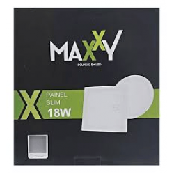 PAINEL LED 18W SOB QUAD 3000K BR MAXXY