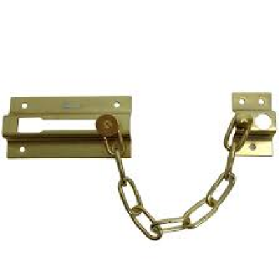 FECHO PEGA LADRAO DOURADO P/PORTA - 3679 ANKOR