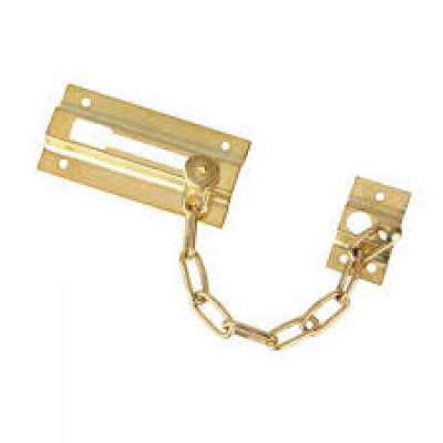 FECHO PEGA LADRAO DOURADO P/PORTA - 3679 ANKOR