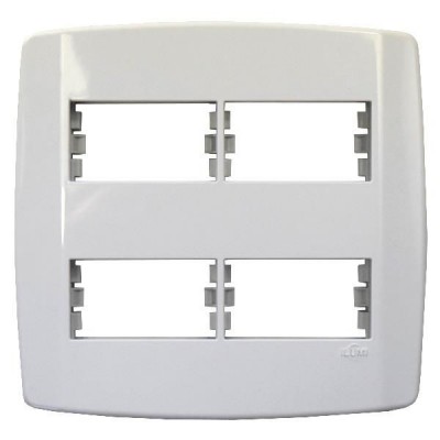 PLACA 4X4 2+2 POSTO C/SUP SLIM ILUMI