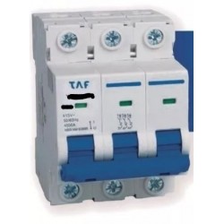 DISJUNTOR TRIPOLAR 32A  4.5KA DIN TAF
