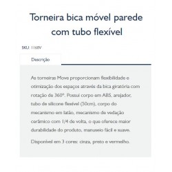 TORN BICA MOVEL PAREDE C/ TUBO FLEX CZ JAPI