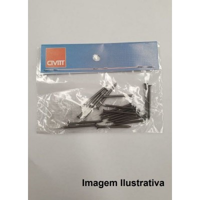 F - PREGO ENCARTELADO POLI 18X24 C/C 05UN CIVITT