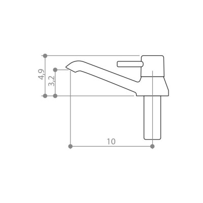 TORN LAVAT MESA ALAVANCA METAL CR 3601 CIVITT