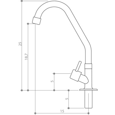 TORN COZ MESA GIRAT ALAVANCA METAL CR 3597 CIVITT