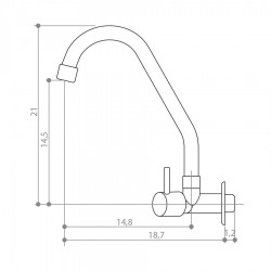 TORN COZ PAR GIRAT ALAVANCA METAL CR 3595 CIVITT