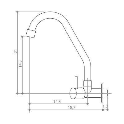TORN COZ PAR GIRAT ALAVANCA METAL CR 3595 CIVITT