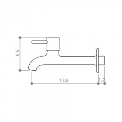TORN PIA ALAVANCA METAL CR 3603 CIVITT