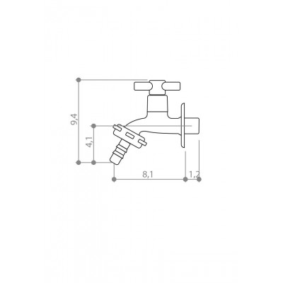 TORN TANQUE CRUZETA METAL CR 3606 CIVITT