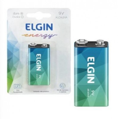 F - BATERIA ALCALINA 09V ELGIN