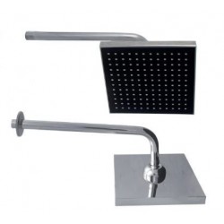 DUCHA FRIA QUADRADA LUXO 8 METAL CROMDO 3372 CIVITT