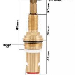 MECANISMO REG C/ PROL ENCAIXE N00 OLIPRES