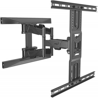 Suporte De Tv Articulado De Parede ELG A02v6n Para Tvs Planas E Curvas De 75  A 86 , Inclinação Horizontal E Vertical, P
