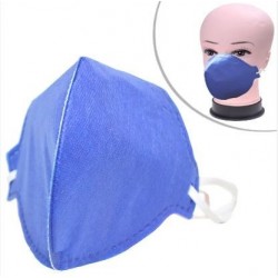 MASCARA RESP PFF2 S/VALVULA AZUL MFQ