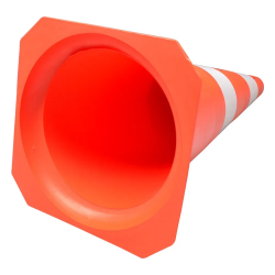 CONE DE PVC BR/LR 75CM