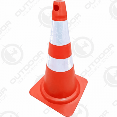 CONE DE PVC BR/LR 75CM