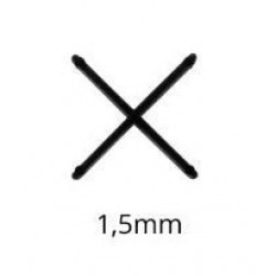 ESPACADOR PISO CRUZ 1,5MM C/100 GRAP