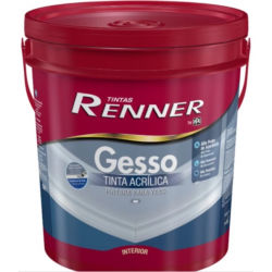 TINTA DIRETO GESSO BRANCO FSC 18L RENNER