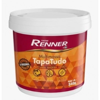 MULTIMASSA TAPA TUDO BRANCO 340GR RENNER