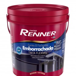 TINTA EMBORRACHADA BRANCO FSC 18L RENNER
