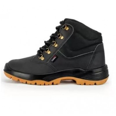 Bota Botina  Amarrar Trabalho Segurança Epi N43 Crival Grupon Infinity Bico Pvc