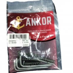 ESCAPULA C/BUCHA 06MM ZI C/5 - 0522 ANKOR