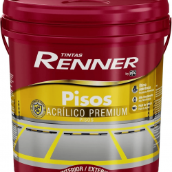 TINTA PISO PRETO FOSCO 3,6L RENNER