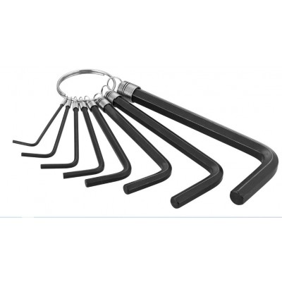 F - JOGO CHAVE ALLEN 8 PCS 1,5 A 8MM MELFI