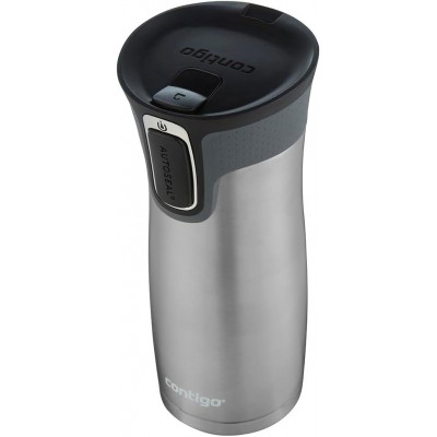 Copo Térmico West Loop 473ml Inox - Contigo Cor Prateado