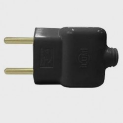 PINO PRENSA CABO 2P 10A 250V PT ILUMI