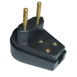 PINO PRENSA CABO GIGANTE 2P 10A 250V PT ILUMI