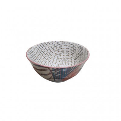 Tigelas Bowls Pequenas Folhas de Palmeira 4 Pcs Cerâmica BTC