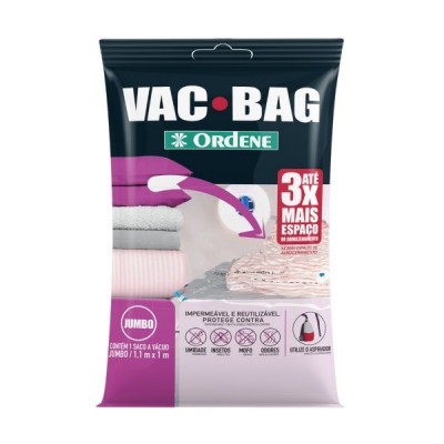 F - SACO PLAST VAC BAG JUMBO 110X100CM 55800ORDENE