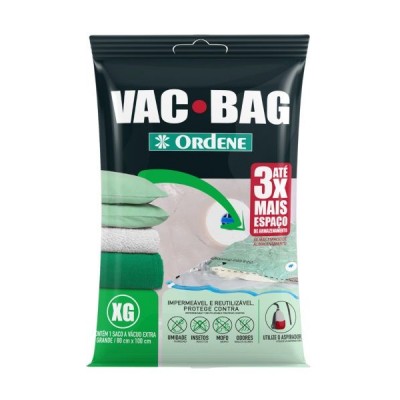F - SACO PLAST VAC BAG XG 80X100CM 55600 ORDENE