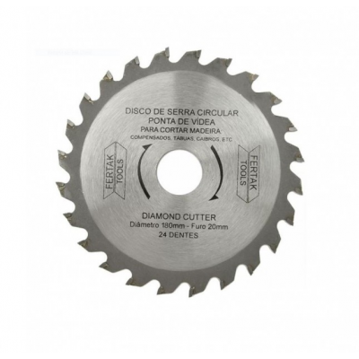 SERRA CIRCULAR 24D - 180X20MM FERTAK