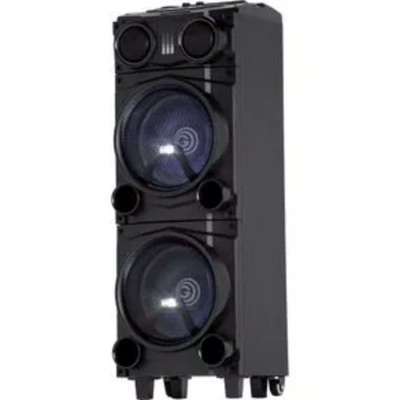 Torre de Som Black Bass Bluetooth com Entrada para Microfone 1200W GDB10M Gradiente
