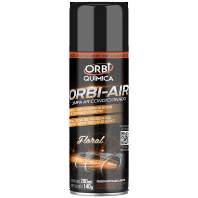 Higienizador Ar Condicionado Automotivo Floral 200ml ORBI