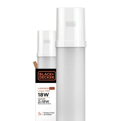 LUMINARIA LED LINEAR PRO 36W 120CM 6500K B&D