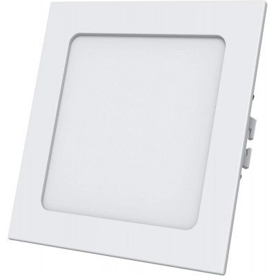 O - PAINEL LED 12W EMB QUAD 3000K BR ECO B&D