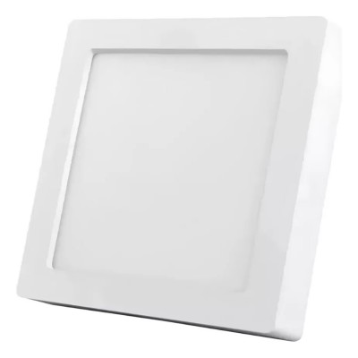 O - PAINEL LED 18W EMB QUAD 3000K PT ECO B&D