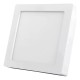 O - PAINEL LED 18W EMB QUAD 3000K PT ECO B&D