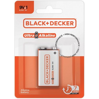 F - BATERIA ALCALINA 09V B&D