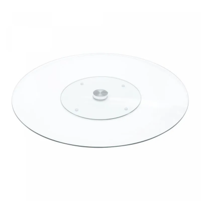 Centro de Mesa Giratório de Vidro Temperado, 30cm 2517 WOLFF