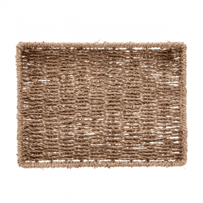 BANDEJA SISAL NATURAL 30X22X04 29093 WOLFF