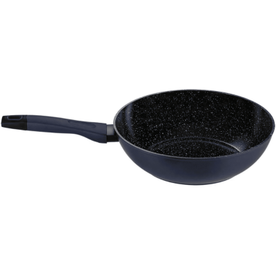Panela Wok Aluminio Antiaderente 28cm Everyday Azul - Oxford