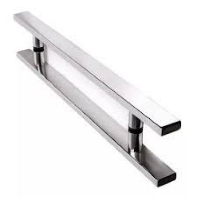 PUXADOR PLANO RETO INOX DUPLO 40CM - 4363 ANKOR