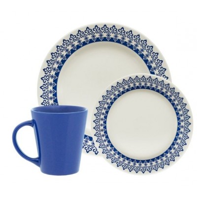 F - APARELHO JANTAR 12PC GRECIA AEA2 5108 OXFORD