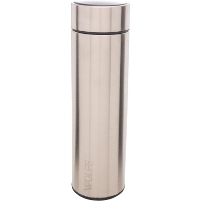 F - GARRAFA TERM INOX C/TERMOMETRO 500ML LED