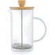 CAFETEIRA PRENSA TAMPA/BAMBU 600ML DE VIDRO WOLFF