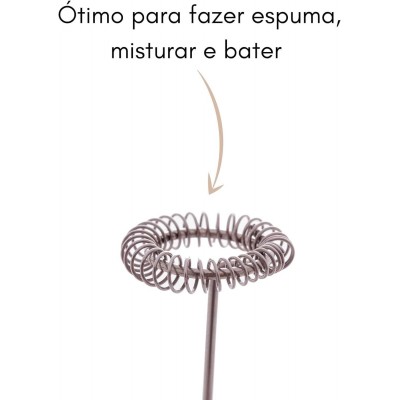 F - MINI MIXER ELET P/BEBIDAS DE INOX PT